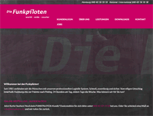 Tablet Screenshot of funkpiloten.de